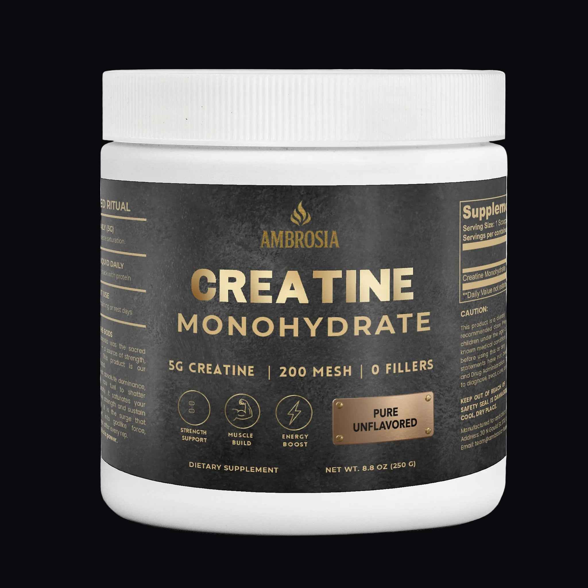 AMBROSIA Creatine Monohydrate
