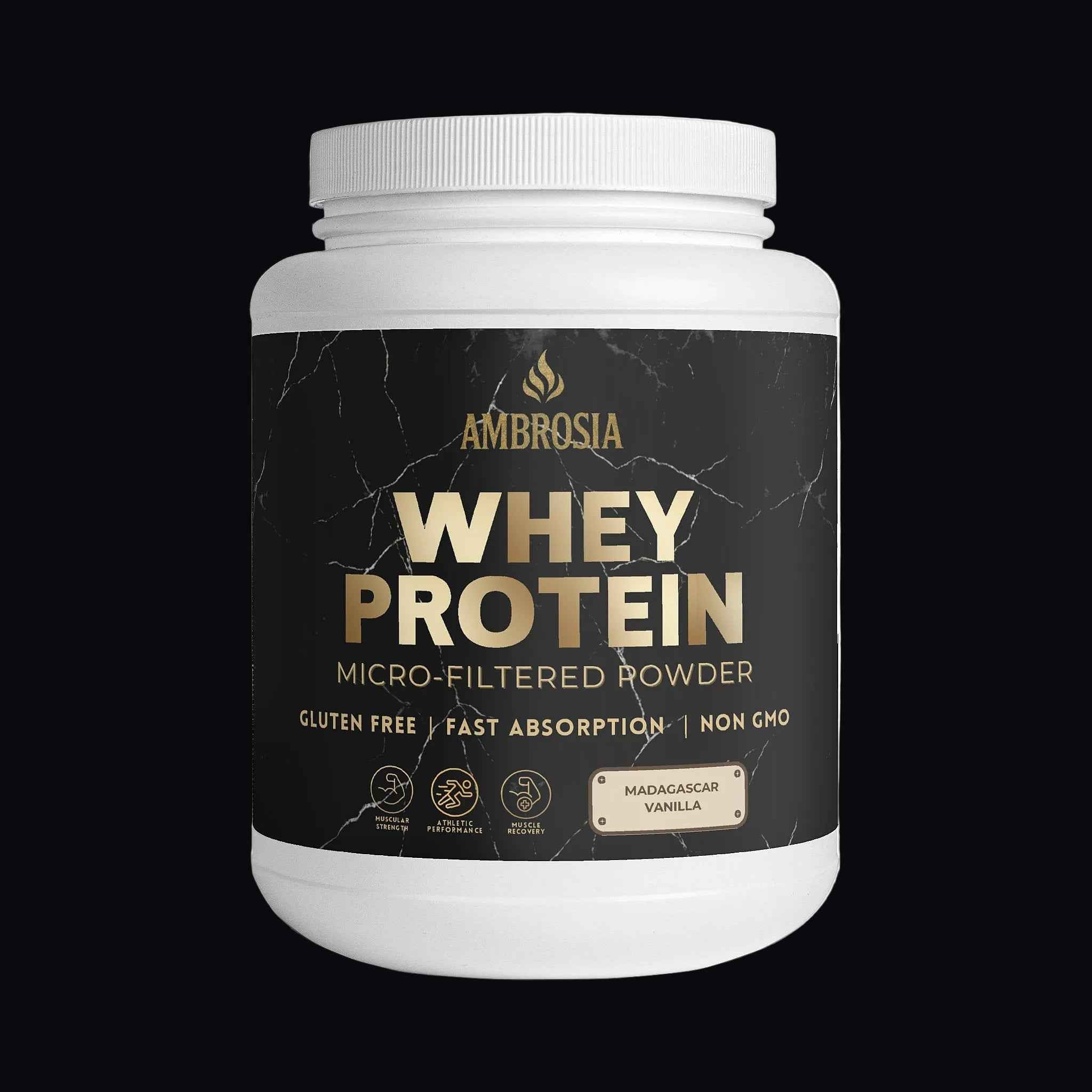 AMBROSIA Whey Protein – Madagascar Vanilla