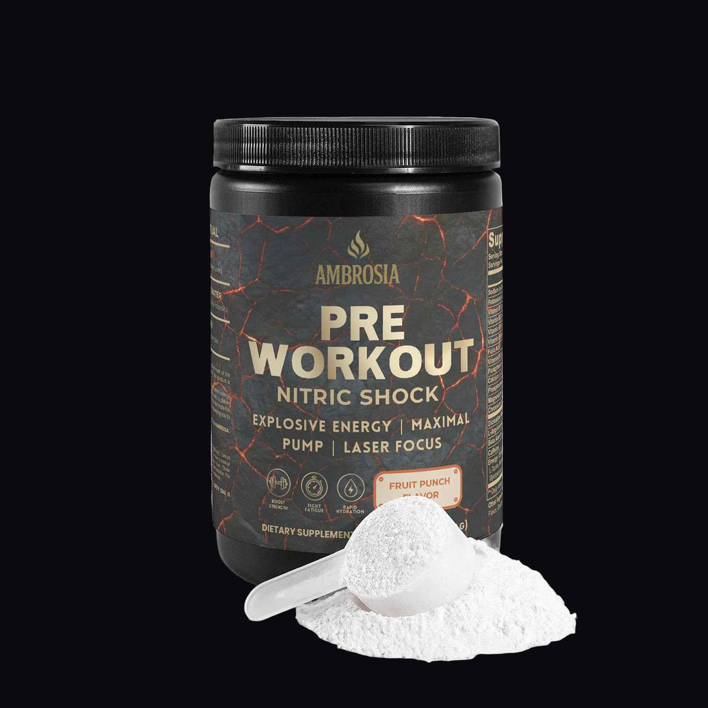AMBROSIA Pre-Workout Nitric Shock - Fruit Punch