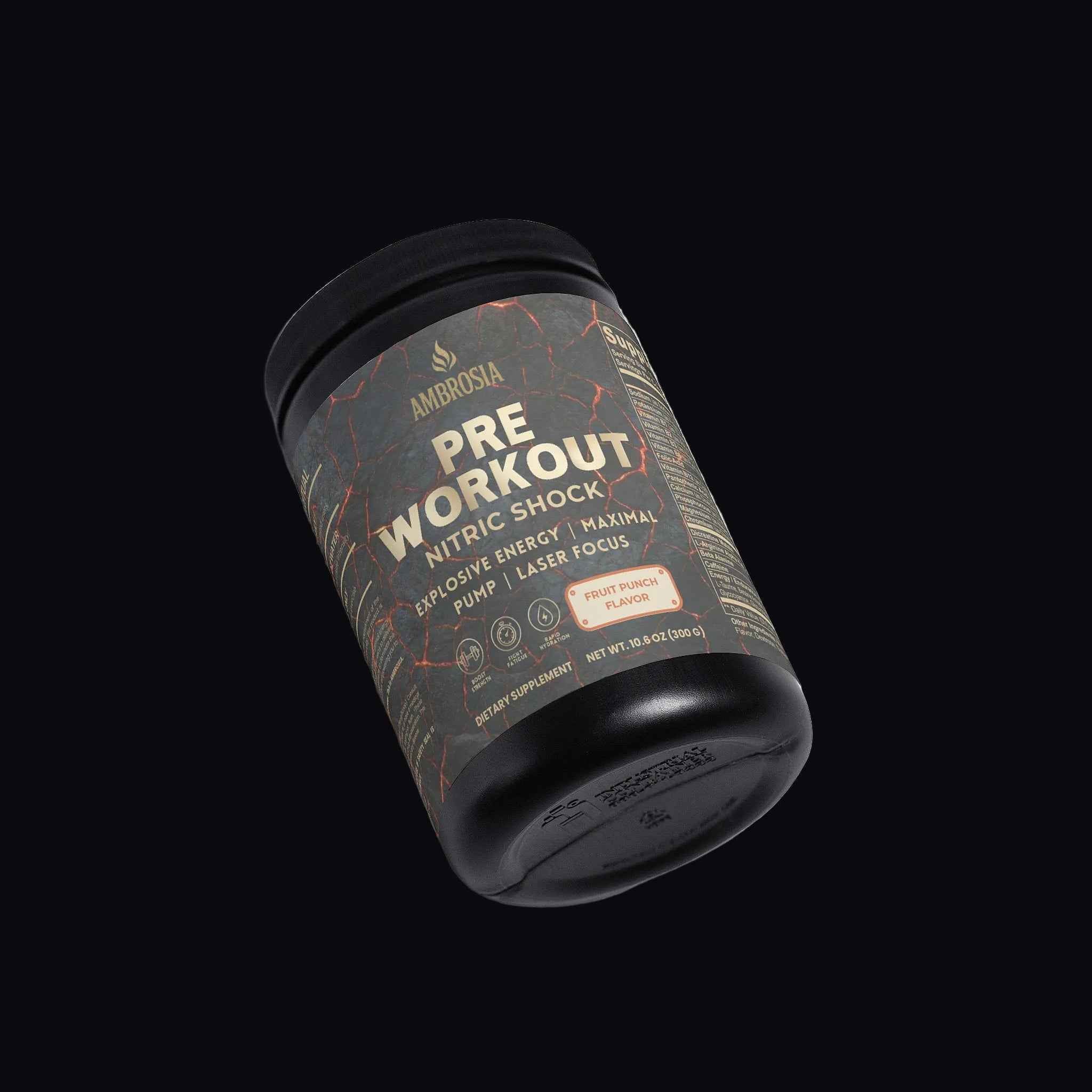 AMBROSIA Pre-Workout Nitric Shock - Fruit Punch